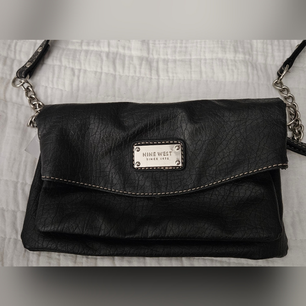 Black Nine West Clutch